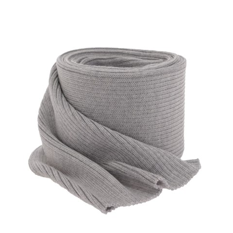 Szalik zimowy męski, szary, 100% wełniana merino Brayan Szalik zimowy męski, szary, 100% wełniana merino Brayan