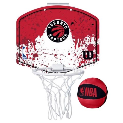 Tablica do koszykówki Wilson NBA Team Toronto Raptors Mini Hoop WTBA1302TOR