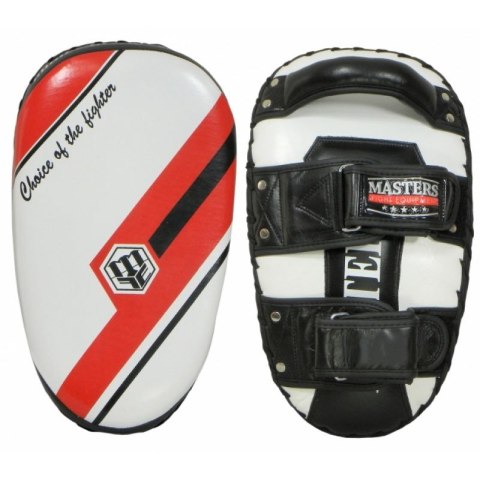 Tarcze treningowe Masters skórzane profilowane Tpao-White 144656-W Tarcze treningowe Masters skórzane profilowane Tpao-White 144656-W