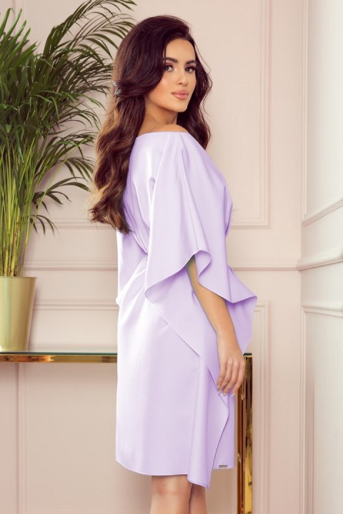 287-8 SOFIA Sukienka motyl - JASNY WRZOS - 2XL/3XL 287-8 SOFIA Sukienka motyl - JASNY WRZOS - 2XL/3XL