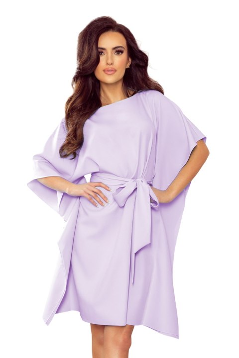 287-8 SOFIA Sukienka motyl - JASNY WRZOS - 2XL/3XL 287-8 SOFIA Sukienka motyl - JASNY WRZOS - 2XL/3XL
