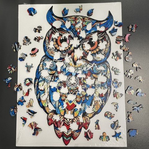 Układanka drewniana- puzzle Kruzzel 24551