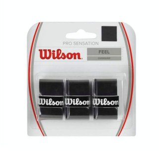 Owijki Wilson Pro Overgrip Sensation 3szt WRZ4010BK N/A