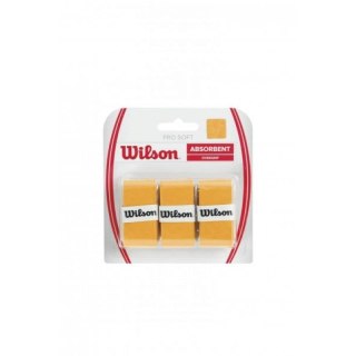 Owijki Wilson Pro Soft Overgrip 3szt WRZ4040GO N/A