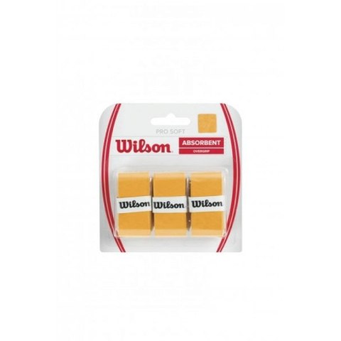 Owijki Wilson Pro Soft Overgrip 3szt WRZ4040GO N/A Owijki Wilson Pro Soft Overgrip 3szt WRZ4040GO N/A