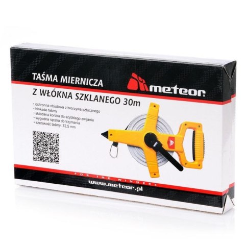 Taśma miernicza z rączką Meteor 30m 38307 N/A Taśma miernicza z rączką Meteor 30m 38307 N/A