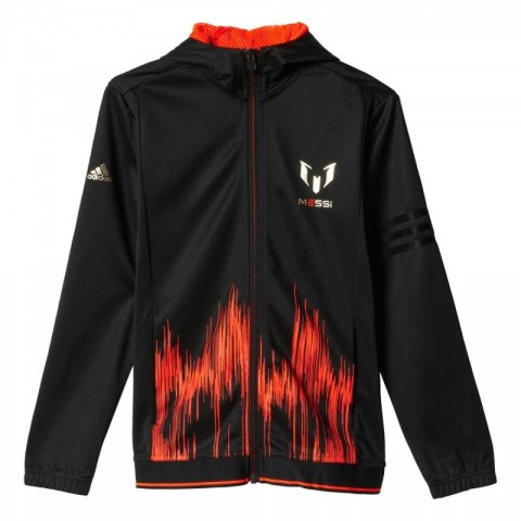 Bluza treningowa adidas YB Messi Full Zip Hoodie Junior AK1963 92 Bluza treningowa adidas YB Messi Full Zip Hoodie Junior AK1963 92