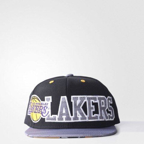 Czapka z daszkiem adidas Los Angeles Lakers Flat Cap AY6128 OSFW Czapka z daszkiem adidas Los Angeles Lakers Flat Cap AY6128 OSFW