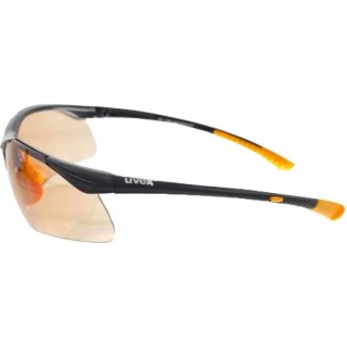 Okulary Uvex Sportstyle 223 czarno-pomarańczowe N/A