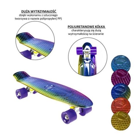 Deskorolka Nils Extreme ELECTROSTYLE PENNYBOARD PNB01 RED N/A