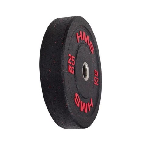 Talerz olimpijski HMS RED BUMPER 25 kg HTBR25 N/A