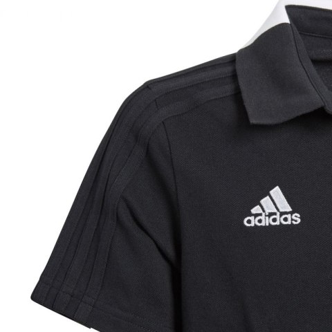 Koszulka adidas Condivo 18 Cotton Polo JR CF4373 czarna 164cm Koszulka adidas Condivo 18 Cotton Polo JR CF4373 czarna 164cm