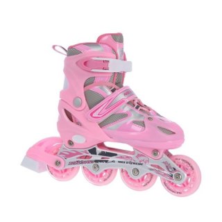 Łyżworolki Nils Extreme 2w1 Pink r.39-42 NH18366 A N/A