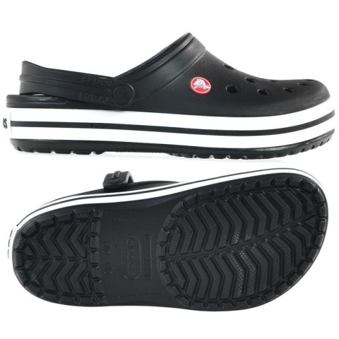 Sandały, klapki Crocs Crocband czarne 11016 45-46 Sandały, klapki Crocs Crocband czarne 11016 45-46