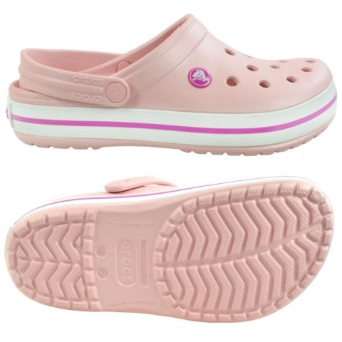 Klapki Crocs Crocband różowe 11016 6MB 39-40 Klapki Crocs Crocband różowe 11016 6MB 39-40
