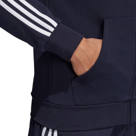 Bluza adidas Essentials 3 Stripes FZ Fleece M DU0475 L Bluza adidas Essentials 3 Stripes FZ Fleece M DU0475 L