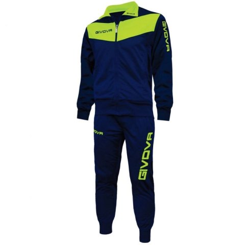 Dres Givova Tuta Visa Fluo TR018F 0419 XS