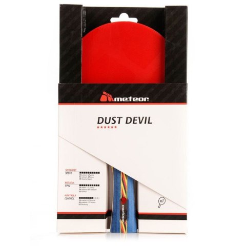 Rakietka do tenisa stołowego Meteor Dust Devil 15020 uniw Rakietka do tenisa stołowego Meteor Dust Devil 15020 uniw