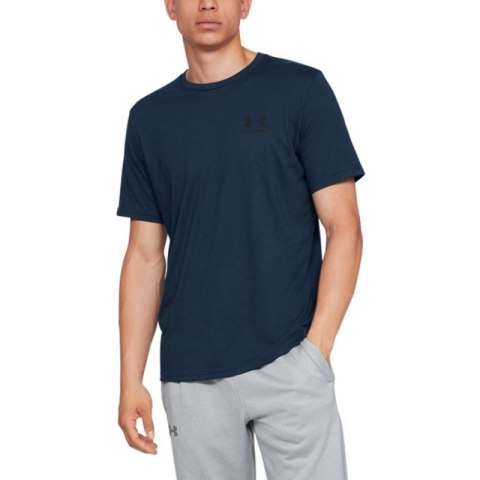 Koszulka Under Armour Sportstyle Left Chest SS M 1326799-408 XXXL Koszulka Under Armour Sportstyle Left Chest SS M 1326799-408 XXXL