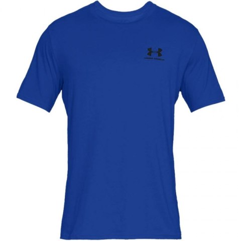 Koszulka Under Armour Sportstyle Left Chest SS M 1326799-486 XL Koszulka Under Armour Sportstyle Left Chest SS M 1326799-486 XL