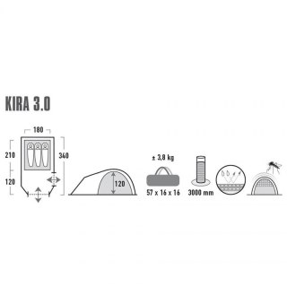 Namiot High Peak Kira 3 10370 N/A