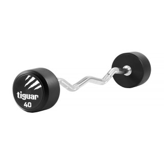 Barbell łamany tiguar PU 40 kg TI-WLBPU040 N/A