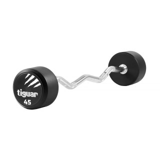 Barbell łamany tiguar PU 45 kg TI-WLBPU045 N/A