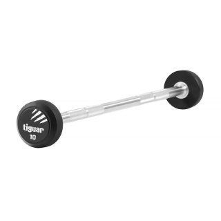 Barbell prosty tiguar PU 10 kg TI-WPBPU010 N/A