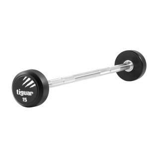 Barbell prosty tiguar PU 15 kg TI-WPBPU015 N/A