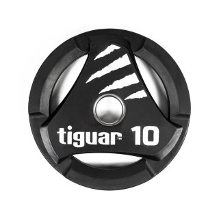 Talerz olimpijski tiguar PU 10 kg TI-WTPU01000 N/A
