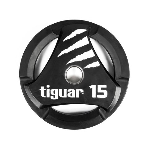 Talerz olimpijski tiguar PU 15 kg TI-WTPU01500 N/A Talerz olimpijski tiguar PU 15 kg TI-WTPU01500 N/A