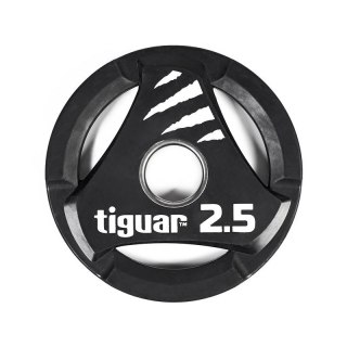 Talerz olimpijski tiguar PU 2,5 kg TI-WTPU00250 N/A