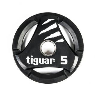 Talerz olimpijski tiguar PU 5 kg TI-WTPU00500 N/A