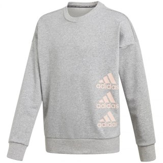 Bluza adidas Jg Mh Crew Junior GK3237 128cm