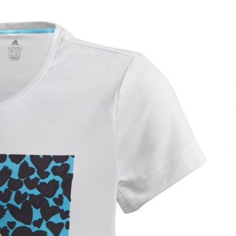 Koszulka adidas G a.r. Gfx Tee Jr GE0500 134cm