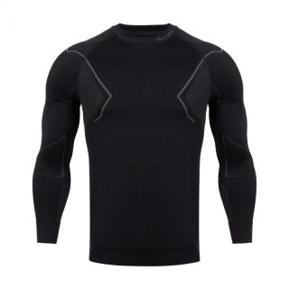 Koszulka termoaktywna Alpinus Active Base Layer czarno-szara M GT43189 2XL