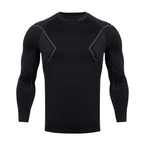 Koszulka termoaktywna Alpinus Active Base Layer czarno-szara M GT43189 M