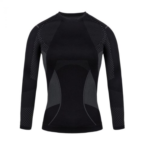Koszulka termoaktywna Alpinus Active Base Layer czarno-szara W GT43180 M Koszulka termoaktywna Alpinus Active Base Layer czarno-szara W GT43180 M
