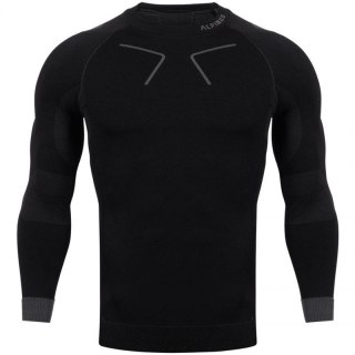 Koszulka termoaktywna Alpinus Tactical Base Layer czarno-szara M GT43219 2XL