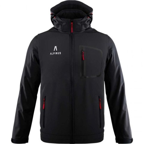 Kurtka Softshell Alpinus Stenshuvud czarna BR43371 2XL