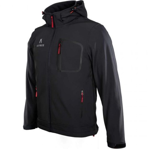 Kurtka Softshell Alpinus Stenshuvud czarna BR43371 2XL