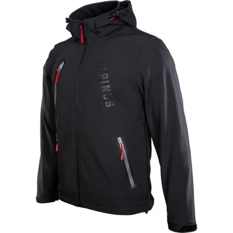 Kurtka softshell Alpinus Denali czarna M BR43381 2XL