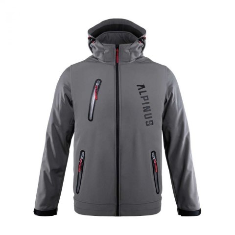 Kurtka softshell Alpinus Denali szara M BR43386 XL