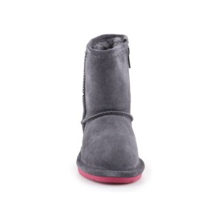 Buty zimowe BearPaw Emma Toddler Zipper Jr 608TZ-903 Charcoal Pomberry EU 28