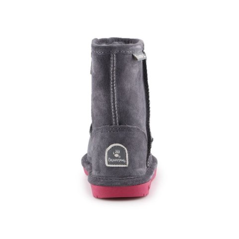 Buty zimowe BearPaw Emma Toddler Zipper Jr 608TZ-903 Charcoal Pomberry EU 28