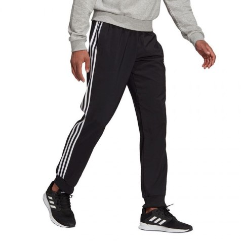 Spodnie adidas Essentials Tapered Cuff 3 Stripes M GK8980 2XL