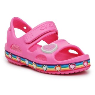 Sandały Crocs Fun Lab Rainbow Sandal Jr 206795-669 EU 19/20