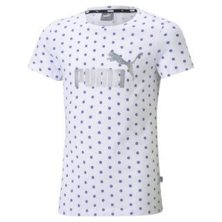 Koszulka Puma ESS+ Dotted Tee Jr 587042 02 128cm