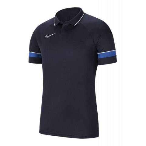 Koszulka Nike Academy 21 polo Jr CW6106-453 XL (158-170cm) Koszulka Nike Academy 21 polo Jr CW6106-453 XL (158-170cm)