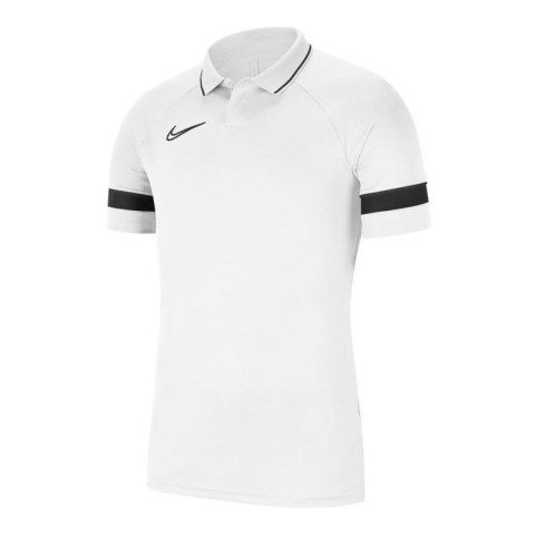 Koszulka Nike Academy 21 polo Jr CW6106-100 XS Koszulka Nike Academy 21 polo Jr CW6106-100 XS